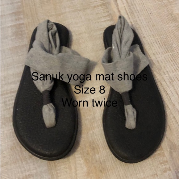 sandals made out of yoga mats